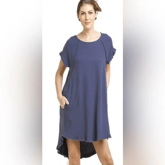 Umgee | Dresses | Nwot Umgee Linen Blend Round Neck Navy Dress W Pockets Fringed Assymetrical Hem | Poshmark Umgee | Dresses | Nwot Umgee Linen Blend Round Neck Navy Dress W Pockets Fringed Assymetrical Hem | Poshmark
